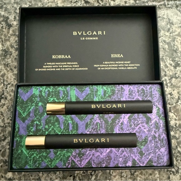 Bvlgari Le Gemme Eau De Parfum Gift Set Kobraa & Erea - Picture 1 of 2
